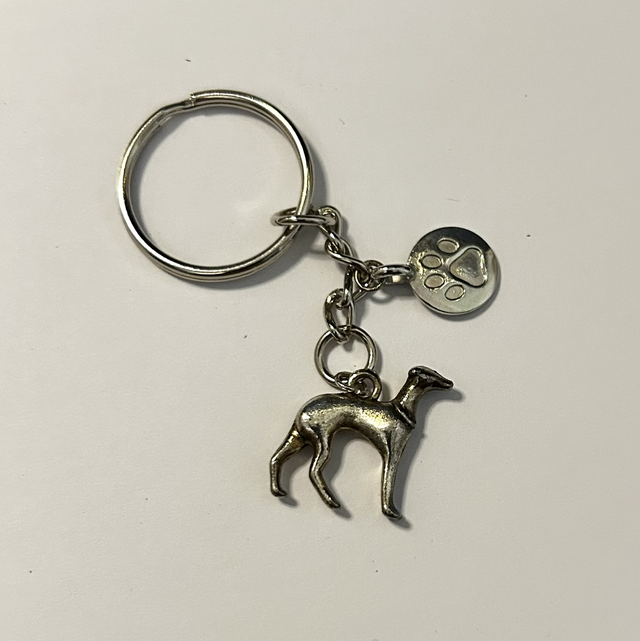 Greyhound Keyring 