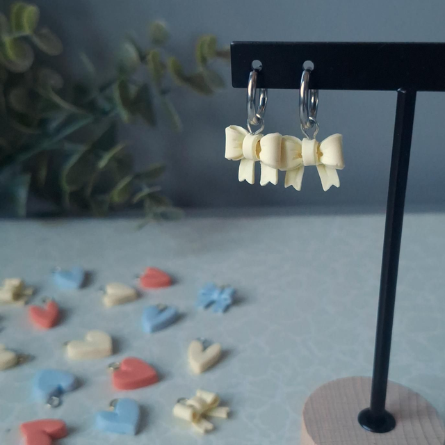 Flots jaunes argenté - Interchangeables