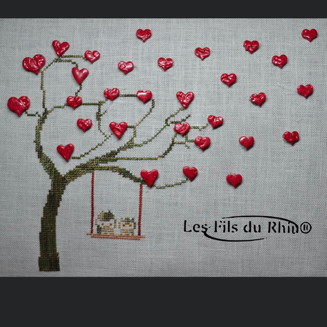 Grille Arbre Aux Cœurs