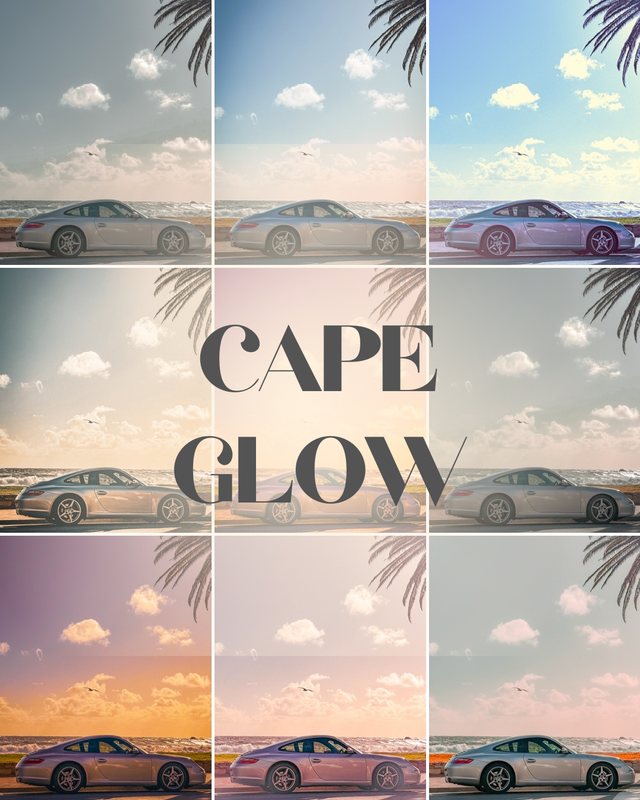 CAPE TOWN COLLECTION "CAPE GLOW" - 1 Preset (9 Styles) – Mein Look für deine Fotos