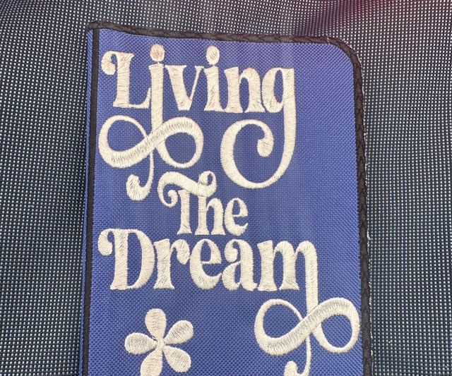 Notebook/journal cover -Living the Dream