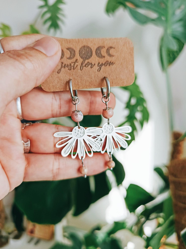 BOUCLES - DAISY BLOOM (opale rose)