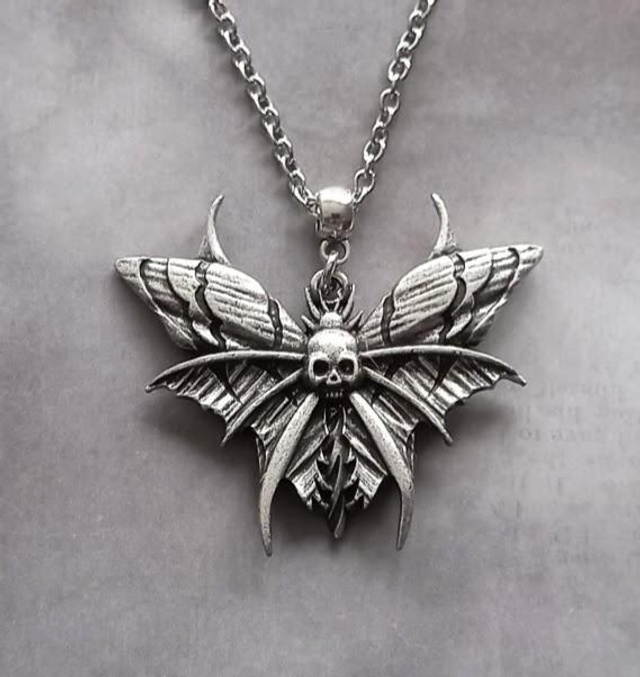 Death's Head Moth Necklace