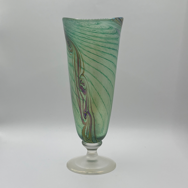 Richard Golding for Okra Glass – Signed Trial Piece Vase, 2005