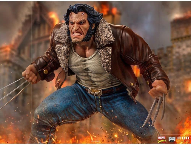 🐺X-MEN - Logan - Statuette BDS ArtScale 1/10 Iron Studios. Paga in 3 Rate Senza Interessi con PayPal!
