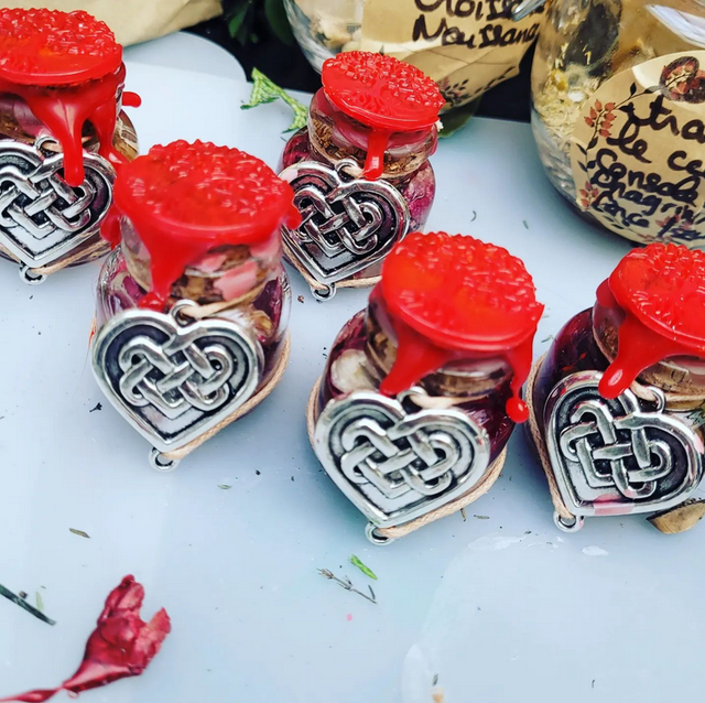 Spell jar Amour &amp; Bien-être - 10ml (à l&#039;unité)