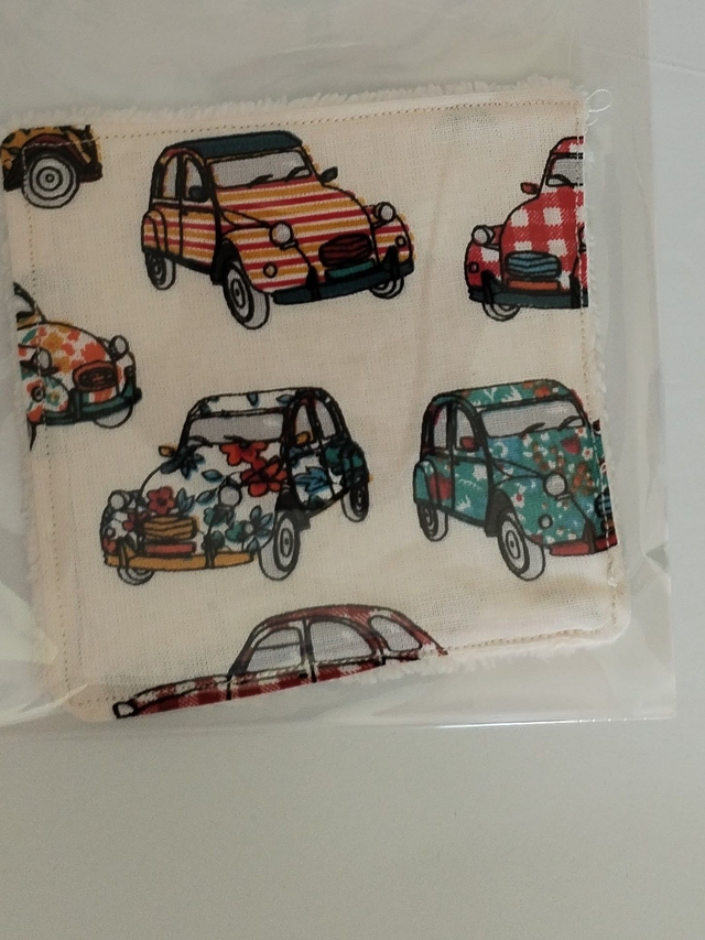  lingette lavable motifs 2 CV