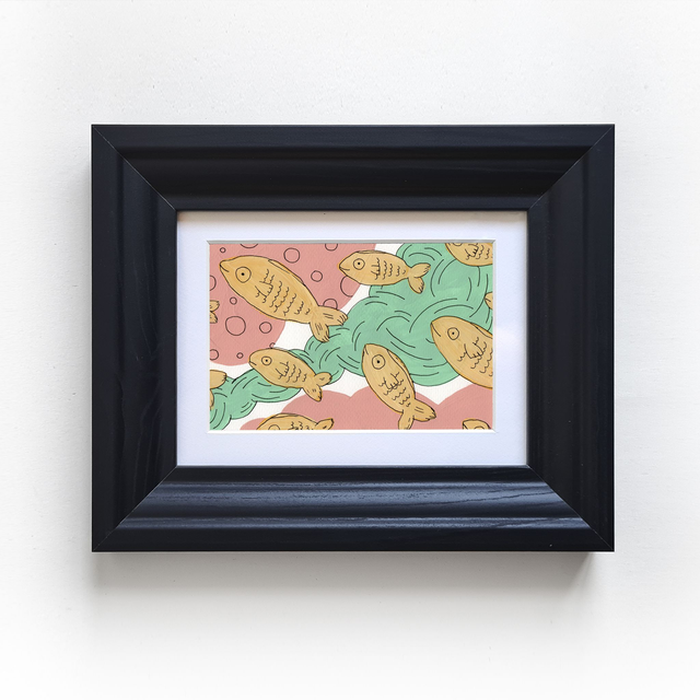FISHES 10x15cm - ORIGINAL