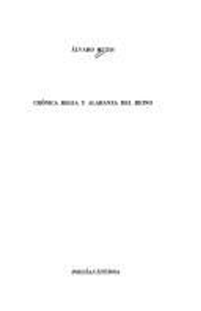 Crónica regia y alabanza del reino - Alvaro Mutis