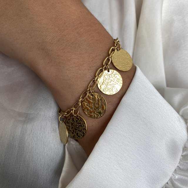 Bracelet pièces 