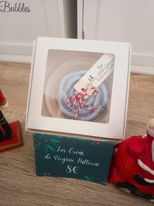 Bougie Artisanale parfumée &quot; Adoucissant&quot; 