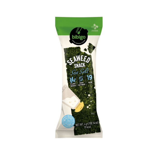 Bibigo Seaweed Snack Sea Salt 4g