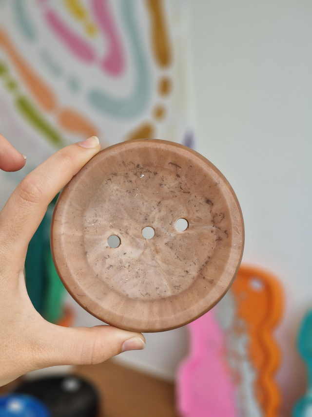 Porte-savon / éponge rond