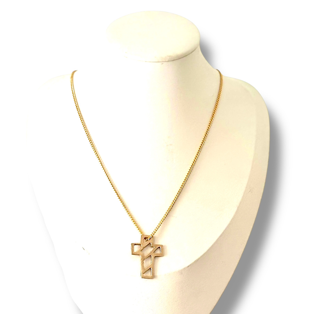 CROIX ajourée en Bronze 