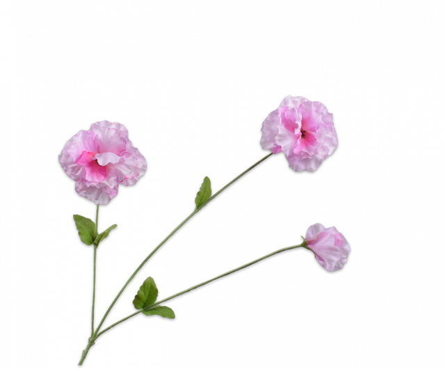 Silk-Ka Viool tak roze bruin