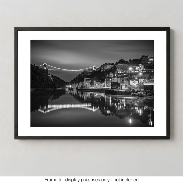 Clifton Suspension Bridge - Monochrome