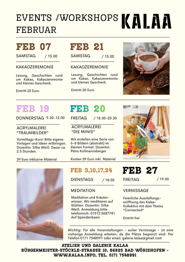 Programm Februar 2026