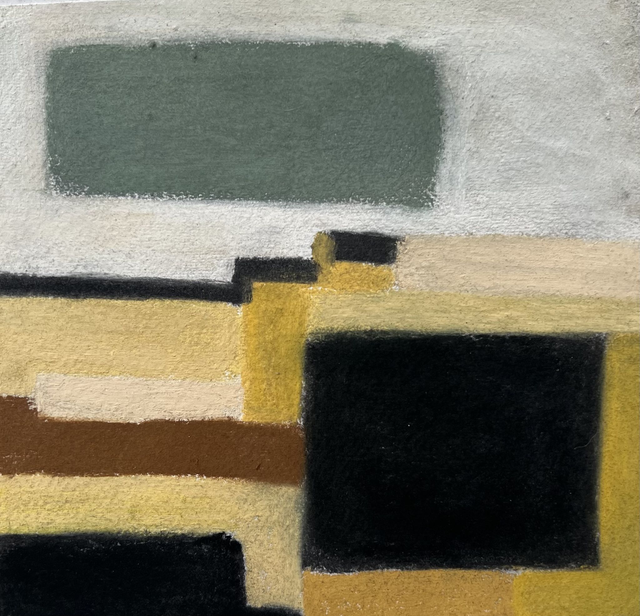 Yellow and Black Landscape