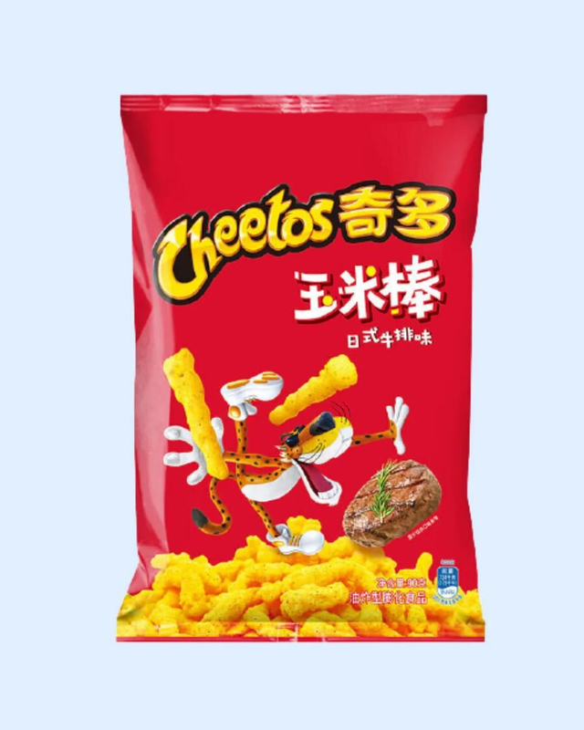 CHEETOS JAPANESE STEAK FLAVOR