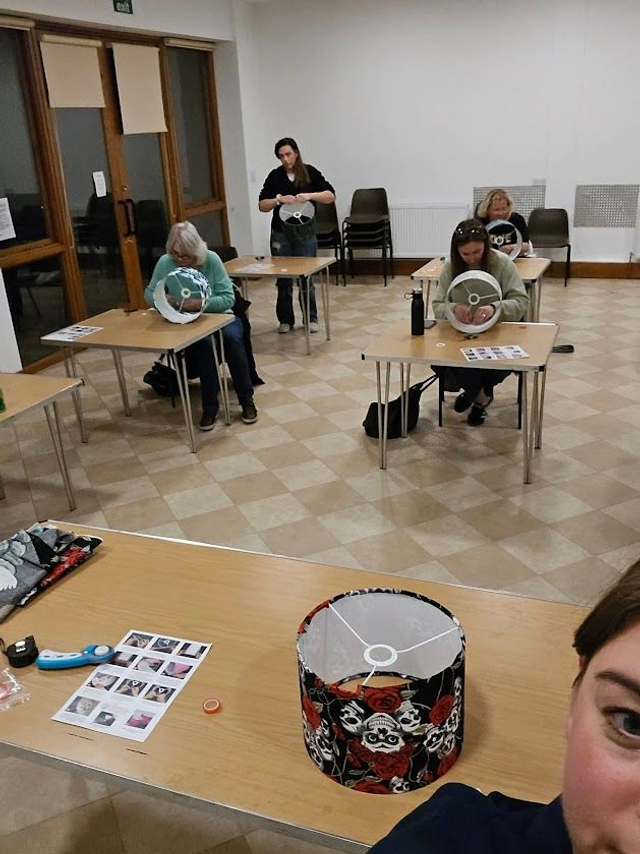 Make your own Lampshade Workshop - 19th March 2026 - 6pm-8pm