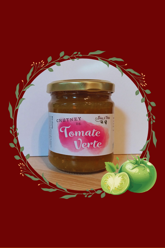 Chutney de tomate verte