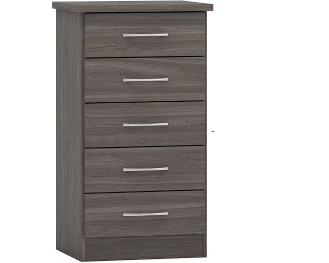 Nevada 5 Drawer Narrow Chest