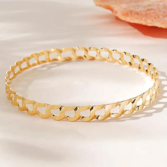 Bracelet de bras Géométrique Doré