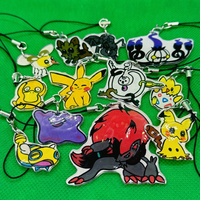 Pokemon handmade phone charms n1