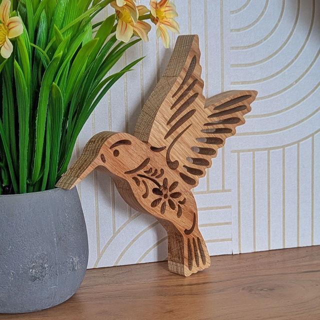 Colibri en chêne
