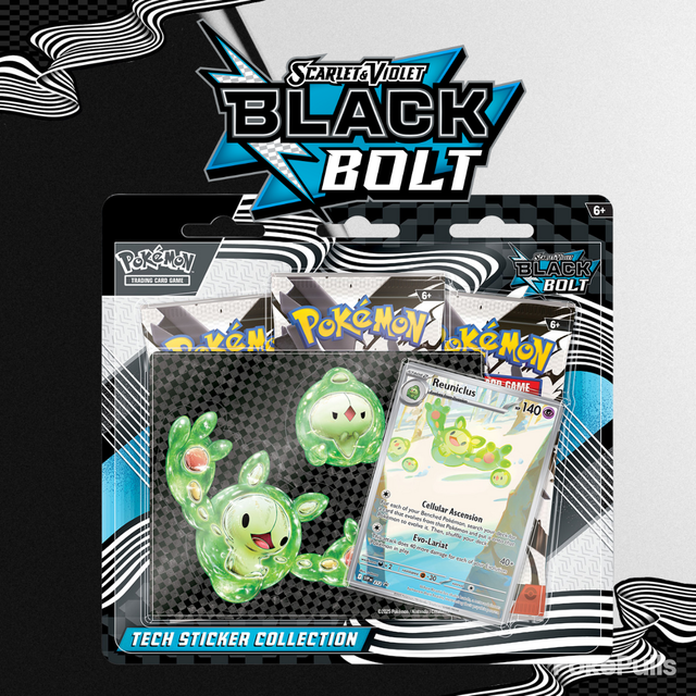 Pokémon TCG: SV10.5 Black Bolt - Tech Sticker Collection