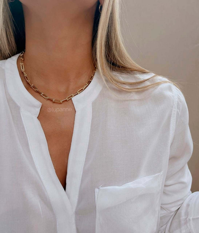 Collier entrelacé Cinthia