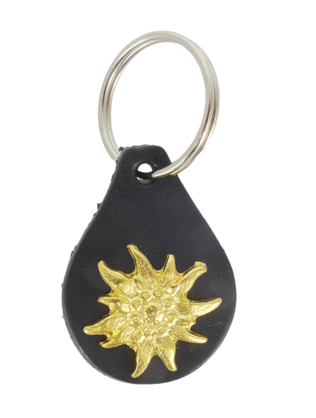 Schlüsselanhänger Kuh und Blume