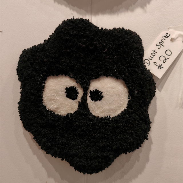 Ghibli Dust Sprite Custom Rug