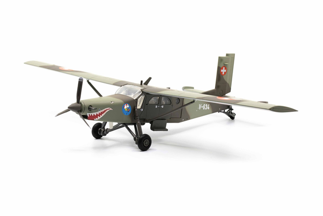 Pilatus PC-6 (V-634) Haifischmaul Swiss Air Force, 1:72