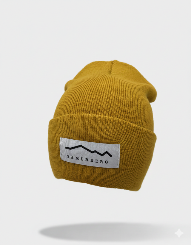 Mütze mit langem Umschlag