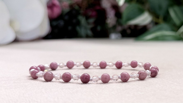 Bracelet | Rose Rhodonite - Royal
