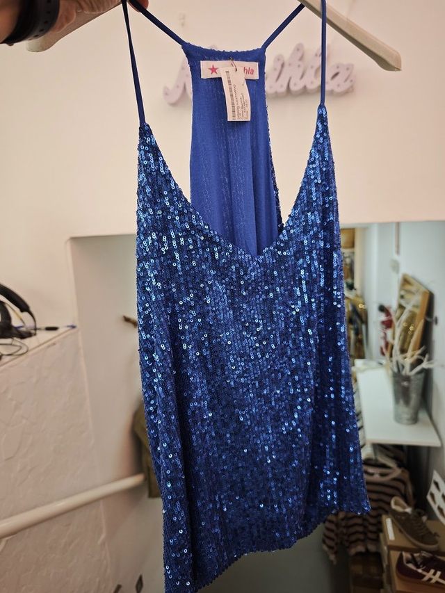 Top Lentejuelas Nadadora 