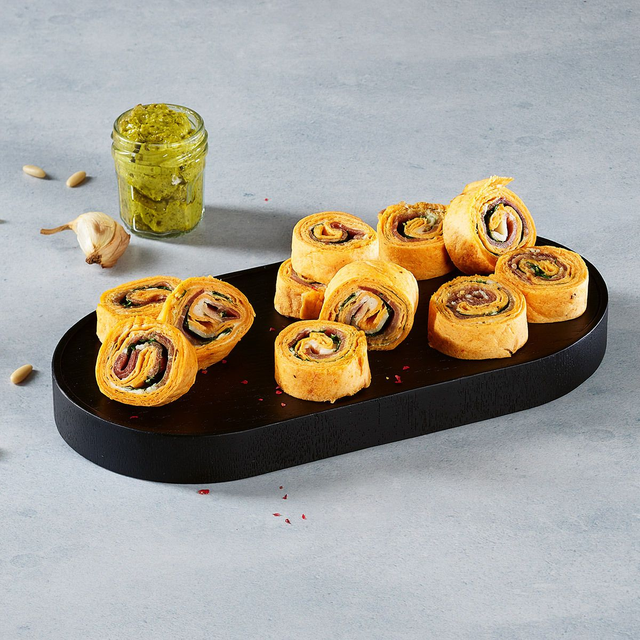 70682 Mini Tortilla Rohschinken Pesto Ø 3.5cm