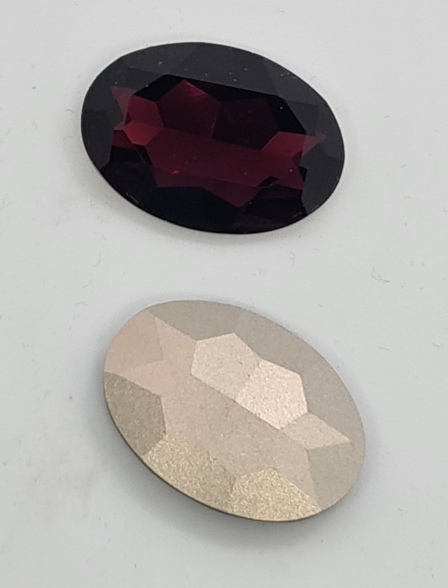 Fancy Oval K9, Amethyst, 30x20mm