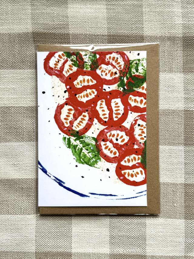 Tomatoes on Toast - Card