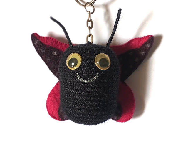 Llavero Mariposa Magenta