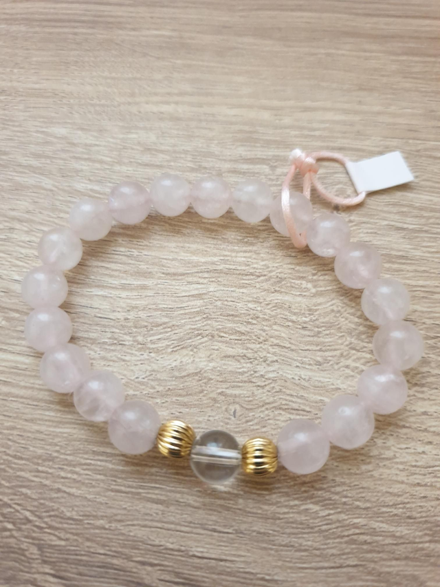 Quartz rose Cristal de roche