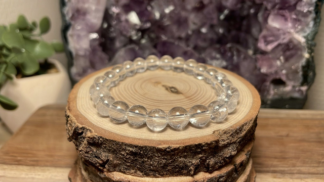 Bracelet CRISTAL DE ROCHE 8mm