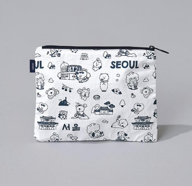🇰🇷 BT21 - POCHETTE "SEOUL EDITION" ✨