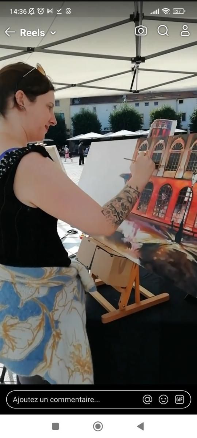 Acompte création toile 