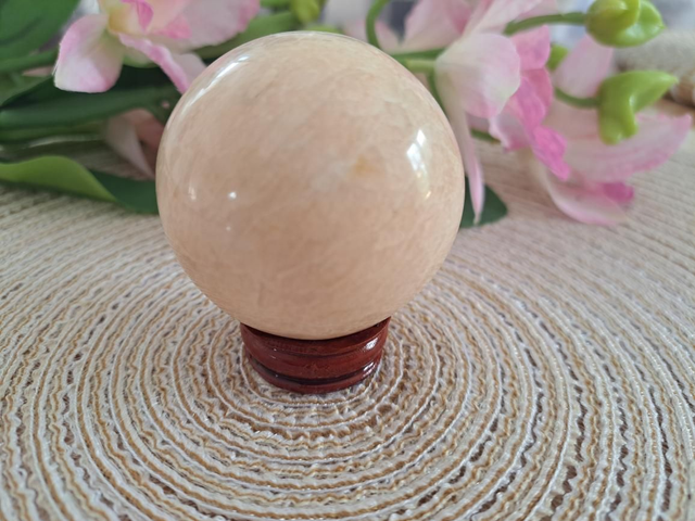 Sphère pierre de lune