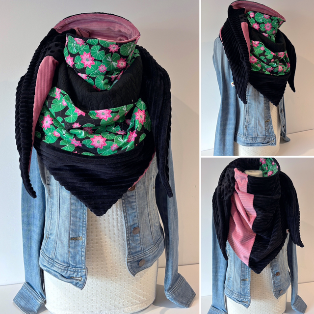 Maxi Chèche Double Patchwork 349