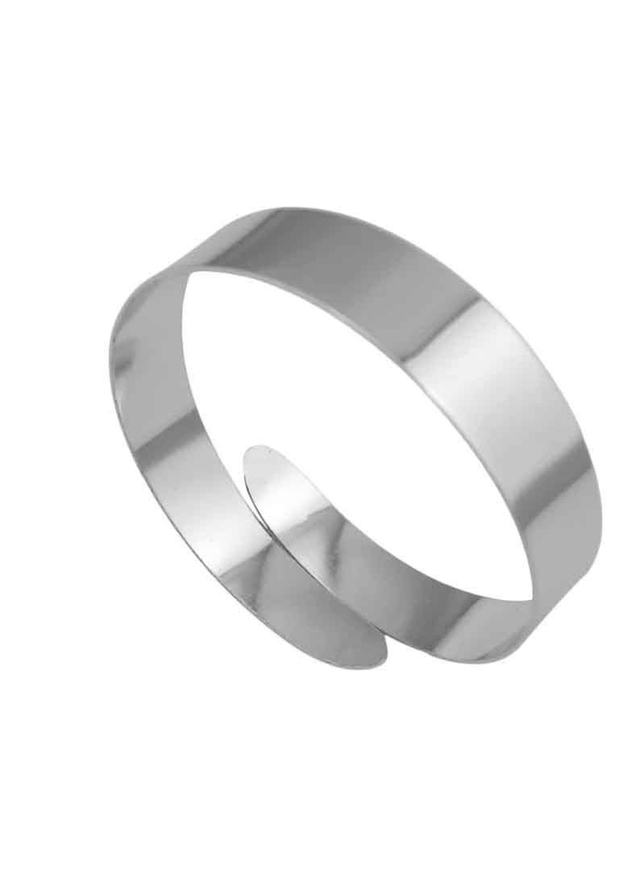 Brassard Bracelet de bras égyptien tourbillon argent