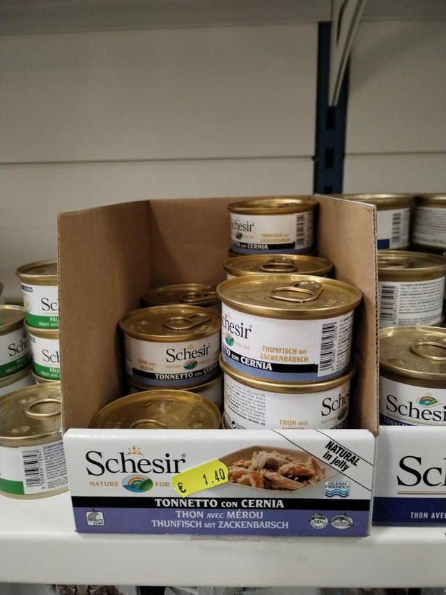 Scatolette Schesir  Vari Gusti Più Tonnetto