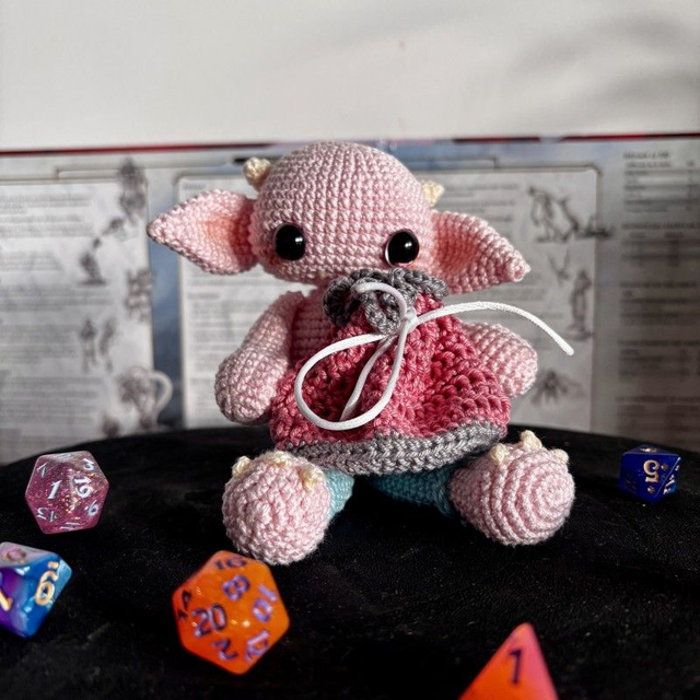 Goblin Dice Bag - Pinky power